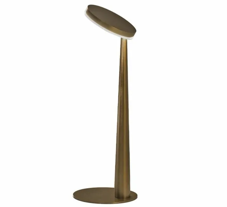 Lampe à poser, Bella, bronze, LED, 2700K, 388LM, Ø12cm, H31,6cm - PANZERI