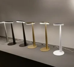 Lampe*Panzeri Lampe à poser, Bella, , LED, 2700K, 388LM, Ø12cm, H31,6cm - noir