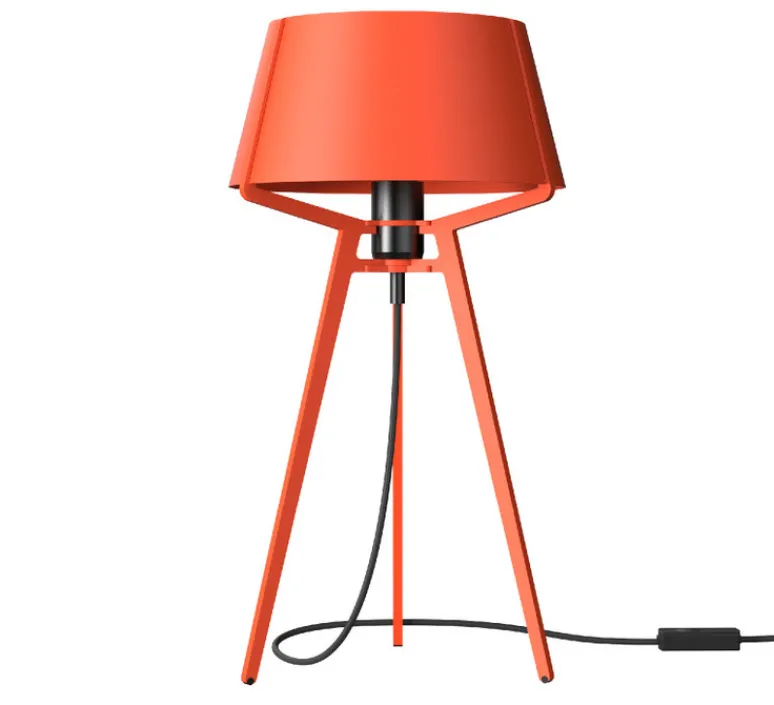 Enfants|Lampe*Tonone Lampe à poser, Bella, , Ø27cm, H51,6cm - orange vif