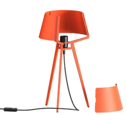 Enfants|Lampe*Tonone Lampe à poser, Bella, , Ø27cm, H51,6cm - orange vif