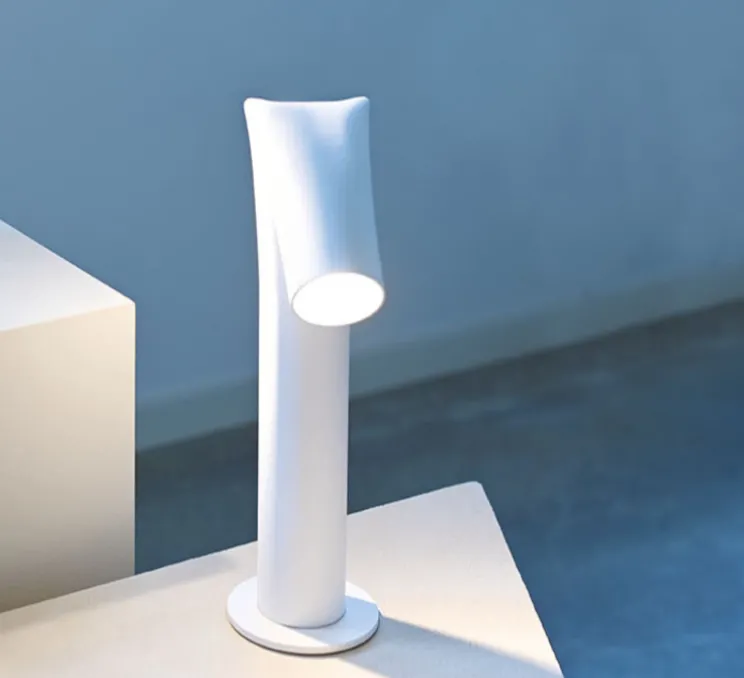 Lampe à poser, Bender lampe, blanc, LED, 2700K, L9cm, H30cm - Axolight