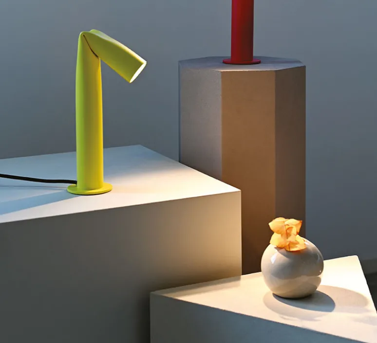 Lampe*Axolight Lampe à poser, Bender lampe, , LED, 2700K, L9cm, H30cm - vert