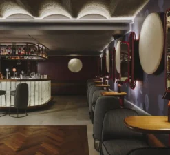 Lampe*Marset Lampe à poser, Bicoca, LED, dimmable, , H22,5cm - rouge