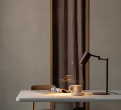 Lampe*It's about Romi Lampe à poser, Bilbao, , L35cm, H47,5cm - burgundy