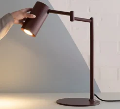 Lampe*It's about Romi Lampe à poser, Bilbao, , L35cm, H47,5cm - burgundy