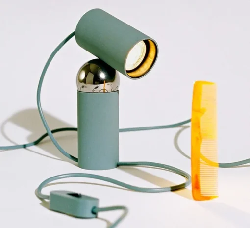 Enfants|Lampe*Flos Lampe à poser, Bilboquet, , L5,95cm, H20,3cm - bleu sauge