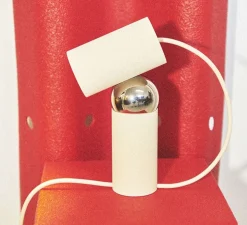 Lampe à poser, Bilboquet, blanc lin, L5,95cm, H20,3cm - Flos