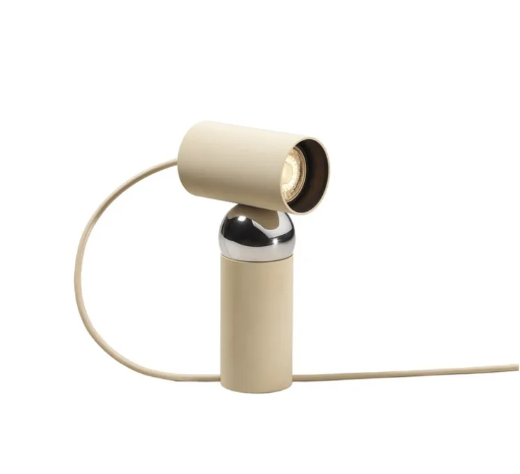 Lampe à poser, Bilboquet, blanc lin, L5,95cm, H20,3cm - Flos