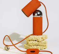 Enfants|Lampe*Flos Lampe à poser, Bilboquet, , L5,95cm, H20,3cm - orange