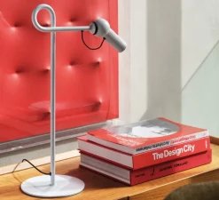 Lampe*KDLN Lampe à poser, Bird, , LED, dim, 2700K, 660 lm, L17cm, H48cm - blanc