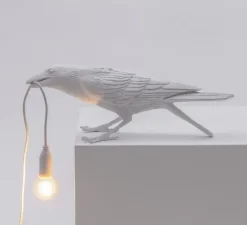 Enfants|Lampe*Seletti Lampe à poser, Bird Lamp Playing Indoor, , L33,5cm, H11,5cm - blanc