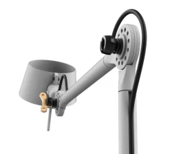 Lampe*Tonone Lampe à poser, Bolt10, , LED, dim, 2700K, 640 lm, L10cm, H59,6cm - blanc brume