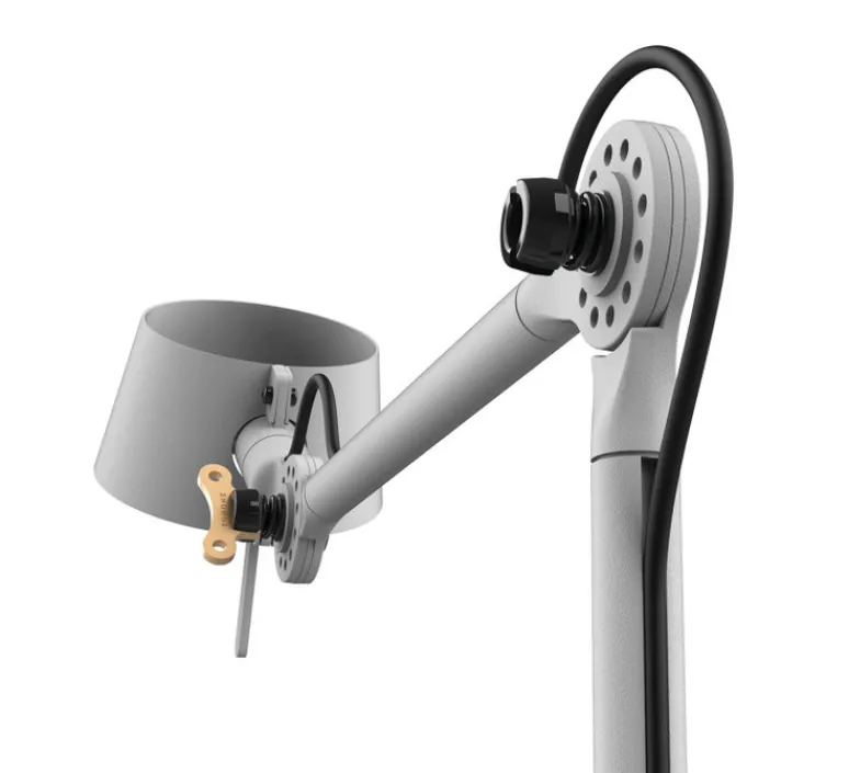 Lampe*Tonone Lampe à poser, Bolt10, , LED, dim, 2700K, 640 lm, L10cm, H59,6cm - blanc brume