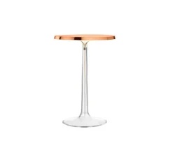 Lampe à poser, Bon Jour, transparent et cuivre, LED, dim, 2700K, 884 lm, Ø28,3cm, H41cm - Flos