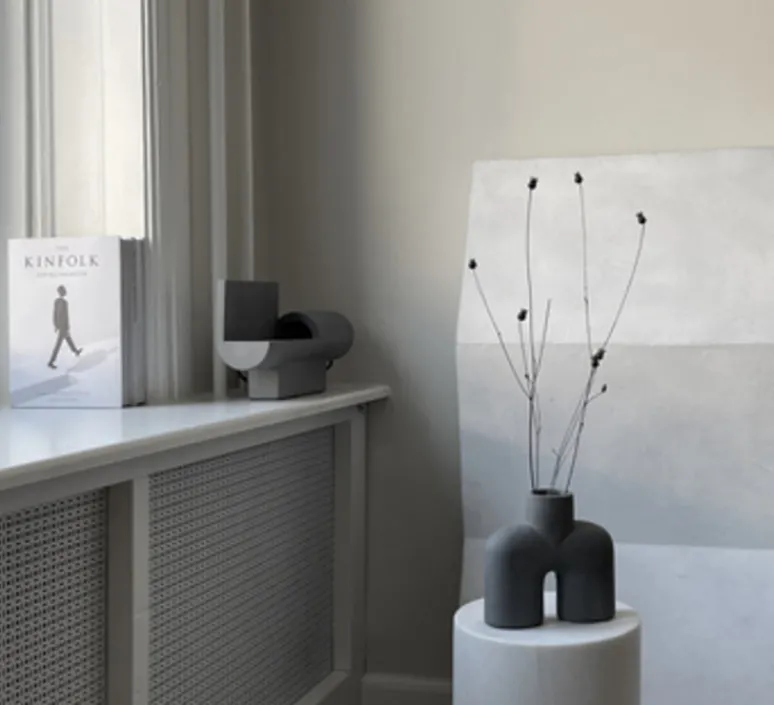 Lampe*101 Copenhagen Lampe à poser, Brutalist, , L40cm, H21cm - gris