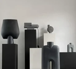 Lampe*101 Copenhagen Lampe à poser, Brutalist, , L40cm, H21cm - gris
