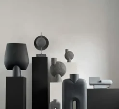 Lampe*101 Copenhagen Lampe à poser, Brutalist, , L40cm, H21cm - gris