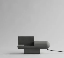 Lampe*101 Copenhagen Lampe à poser, Brutalist, , L40cm, H21cm - gris