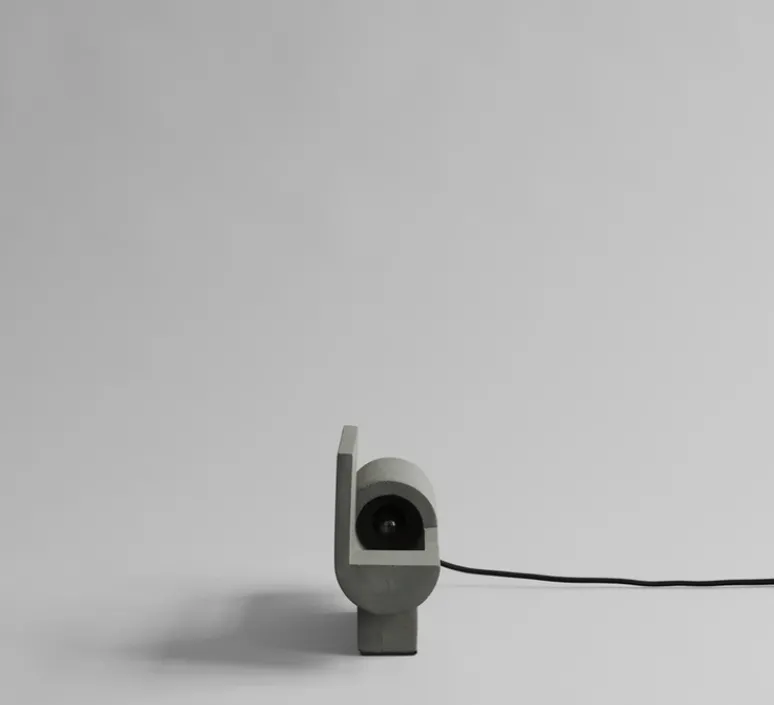 Lampe*101 Copenhagen Lampe à poser, Brutalist, , L40cm, H21cm - gris