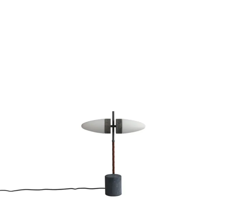 Lampe*101 Copenhagen Lampe à poser, Bull, , L38cm, H50cm - gris, blanc