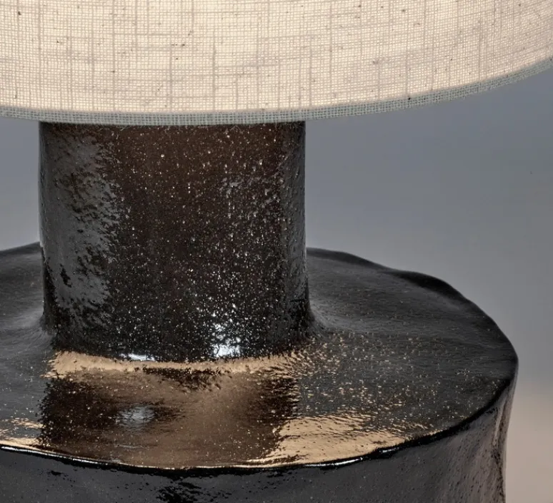 Lampe*Serax Lampe à poser, Catherine, , Ø25cm, H47cm - noir