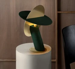 Lampe*JURIE & JARRE Lampe à poser, CELESTE, , L28cm, H38cm - Vert impérial