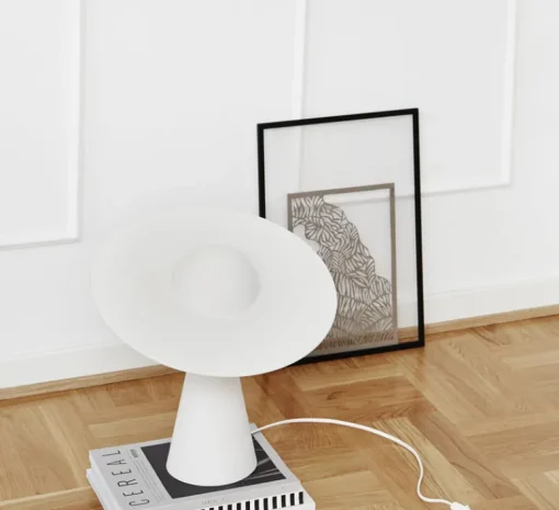 Enfants|Lampe*Moebe Lampe à poser, Ceramic, , L33cm, H11,2cm - blanc