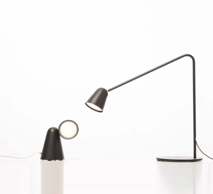 Lampe à poser, Chaplin, noir, L60cm - Formagenda