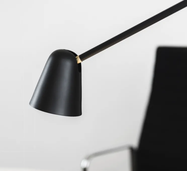 Lampe à poser, Chaplin, noir, L60cm - Formagenda