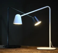 Lampe à poser, Chaplin, noir, L60cm - Formagenda