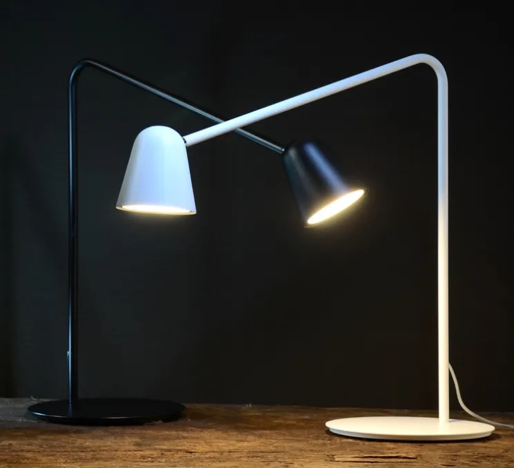 Lampe à poser, Chaplin, noir, L60cm - Formagenda