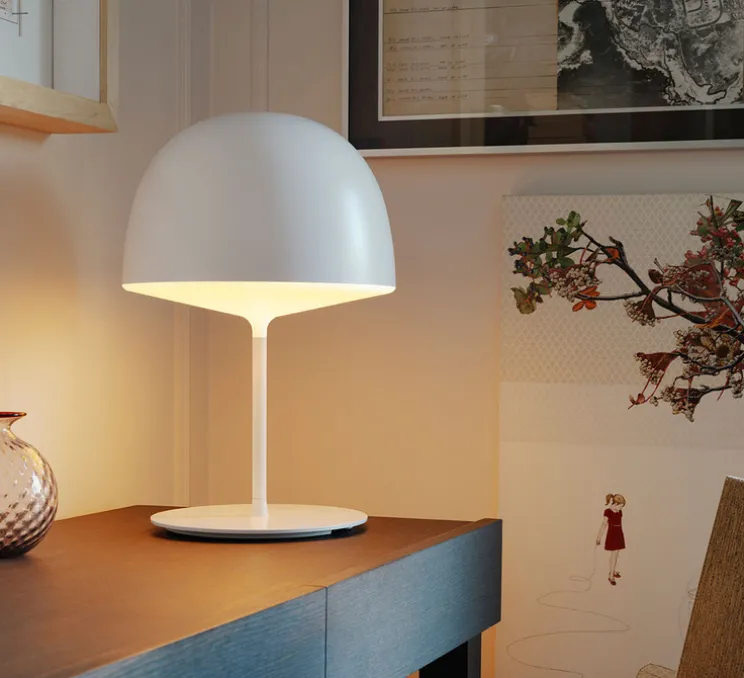 Lampe à poser, Cheshire, blanc, H53cm - FontanaArte