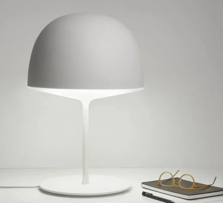 Lampe à poser, Cheshire, blanc, H53cm - FontanaArte