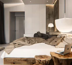 Lampe à poser, Cheshire, blanc, H53cm - FontanaArte