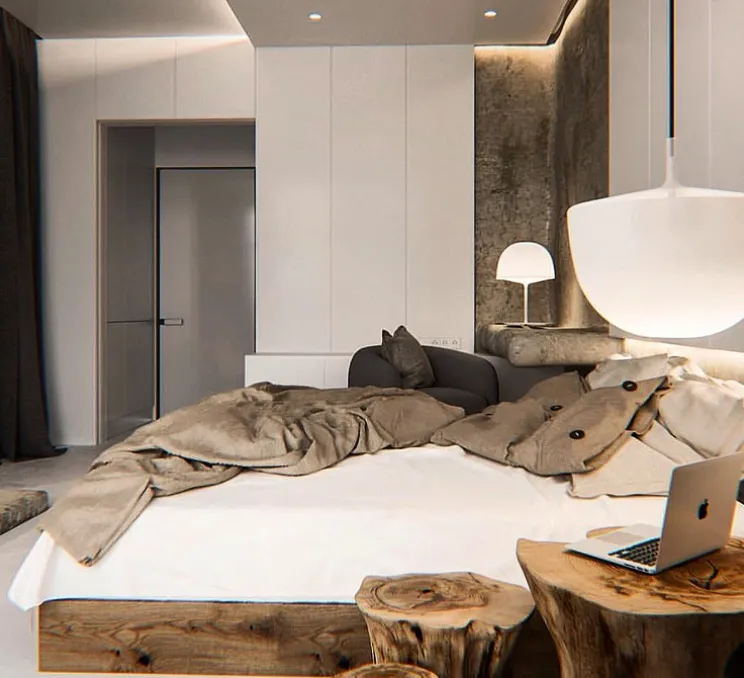 Lampe à poser, Cheshire, blanc, H53cm - FontanaArte