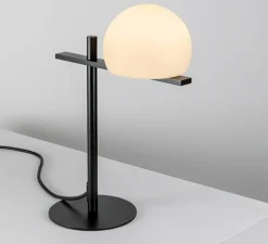 Lampe à poser, Circ M-3728X, outdoor, noir mat, LED, 2700K, 554 lm, L17,5cm, H43,8cm - Estiluz