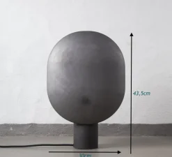 Lampe*101 Copenhagen Lampe à poser, Clam, , L30cm, H43,5cm - oxydé