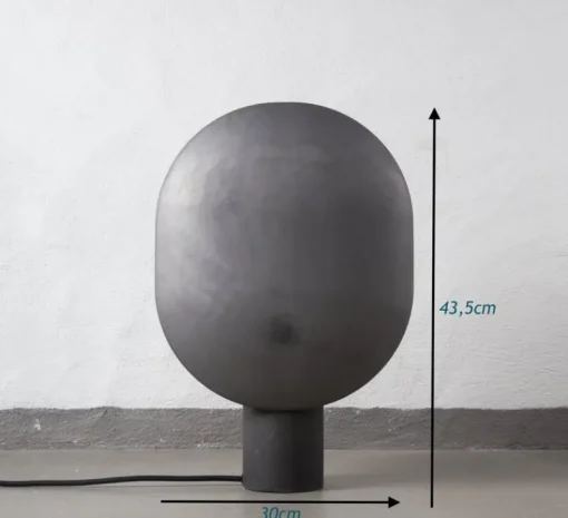 Lampe*101 Copenhagen Lampe à poser, Clam, , L30cm, H43,5cm - oxydé