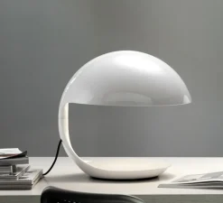 Lampe à poser, Cobra, blanc, H40cm - MARTINELLI-LUCE