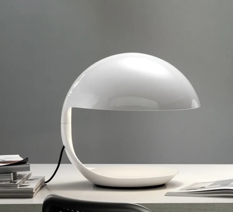 Lampe à poser, Cobra, blanc, H40cm - MARTINELLI-LUCE