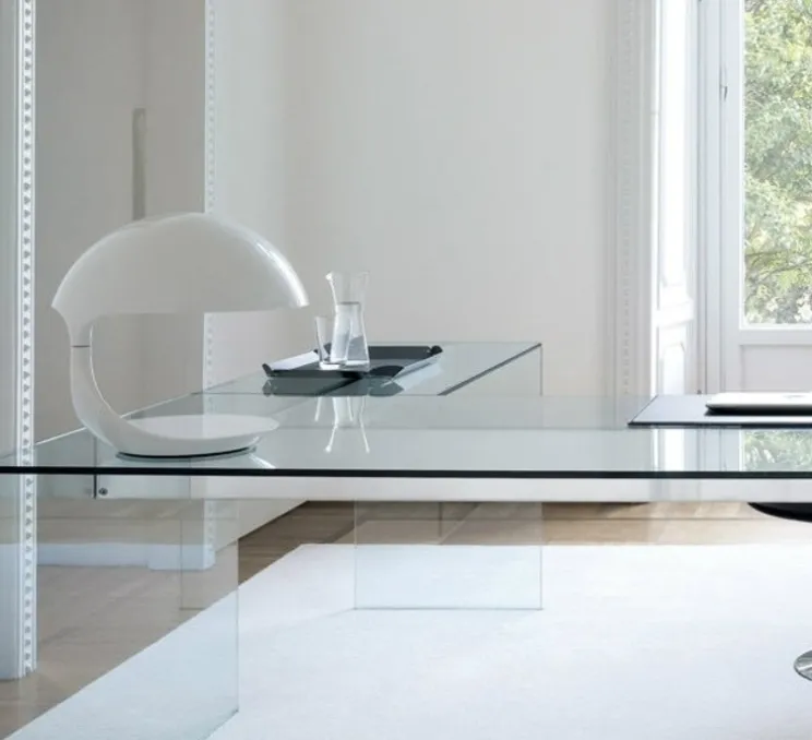 Lampe à poser, Cobra, blanc, H40cm - MARTINELLI-LUCE