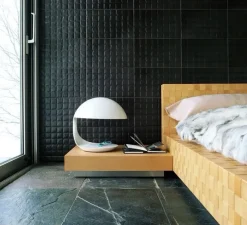 Lampe à poser, Cobra, blanc, H40cm - MARTINELLI-LUCE