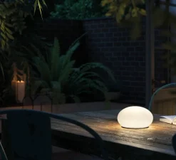 Lampe*MDC Lampe à poser, Codul, , IP44, LED, dim, 3000K, 200 lm, Ø13cm, H7,2cm - blanc