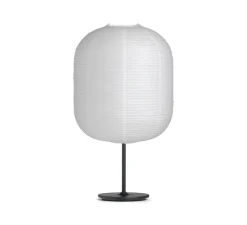 Lampe*HAY Lampe à poser, Common Lamp base Oblong, blanc & noir, Ø42cm, H75cm - blanc & noir