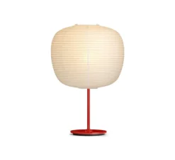 Lampe*HAY Lampe à poser, Common Lamp base peach, , Ø44cm, H67cm - blanc, rouge