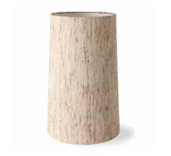 Lampe à poser, Cone + Retro Stoneware, naturel, moutarde, Ø36cm, H90cm - HK Living