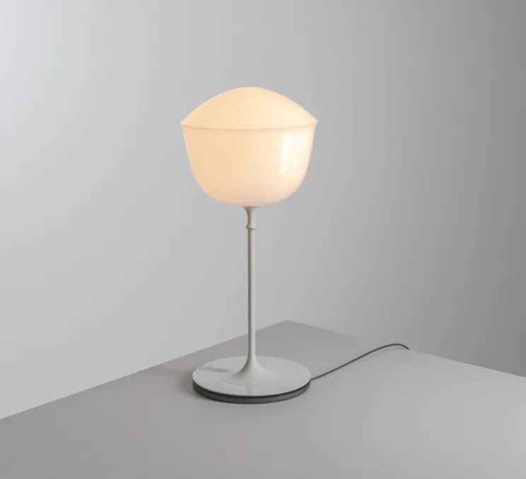 Lampe à poser, Contour 225, blanc perle, LED, dim, 1800-3000K, Ø22,5cm, H49,5cm - A-N-D