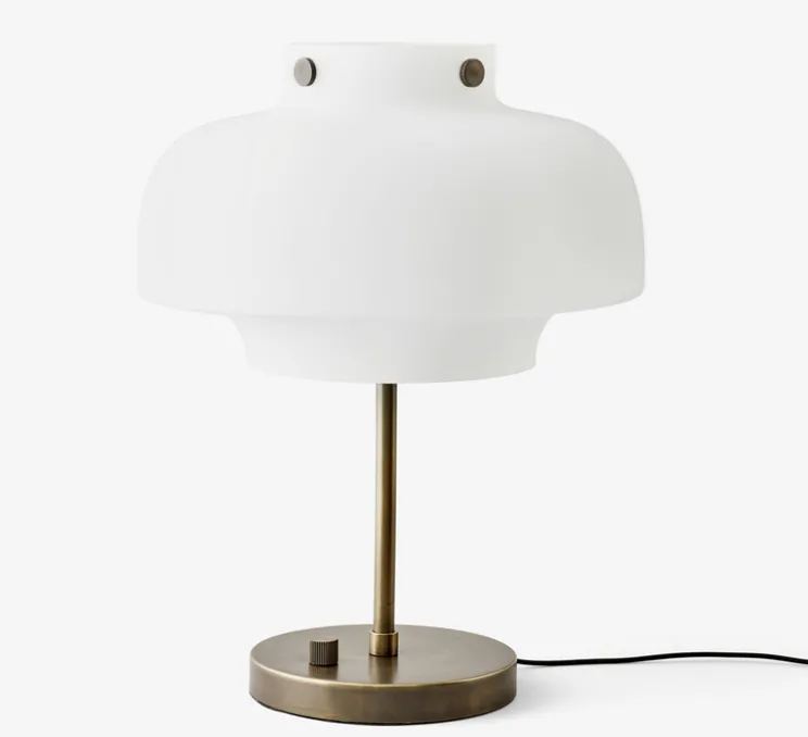 Lampe à poser, Copenhagen SC13, Opal, LED, Ø33cm, H42cm - AndTradition