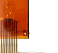 Lampe*HKLIVING Lampe à poser, Corner, , Ø16cm, H35,5cm - HK Living laiton, marron