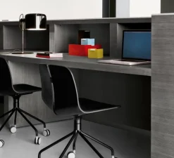 Lampe à poser, Coupé, noir, H40cm - Oluce